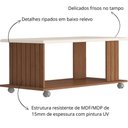 Ver imagem 3 de Mesa de Centro Artely Mila Cinamomo-off White