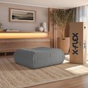 Ver imagem 1 de Puff Glamour Boucle Grafite Embalada em Caixa Xflex Sofás