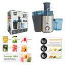 Ver imagem 4 de Suqueira Elétrica Potente Suco Natural em Inox 1500w Turbo Prateado 127v