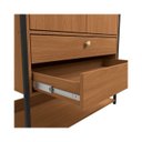 Ver imagem 3 de Armário Kappesberg Li048 2 Portas Canela/preto Fosco