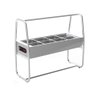 Balcão Buffet Carrinho Self Service Térmico 8 Cubas Inox 110V Saro - 2