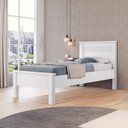 Ver imagem 2 de Cama de Solteiro 88 Barcelona Branca Conquista