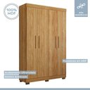Ver mais imagens de Quarto de Bebê Completo com Guarda-roupa, Berço e Cômoda Manu Tigus Baby