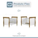 Ver imagem 4 de Quarto de Bebê Completo com Guarda-roupa, Berço e Cômoda Manu Tigus Baby