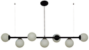 Ver imagem 1 de Pendente Jabuticaba 7 Esferas Preto Fosco