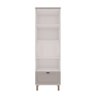 Torre Quente 70cm P/ 2 Fornos Cozinha Modulada Provençal Mdf Cor:fendi com Branco - 2
