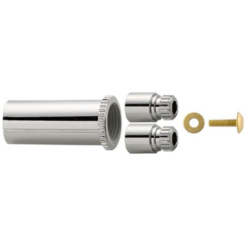 Prolongados para Registro Abs Cromado Deca 20mm 160105 Blukit Cromado