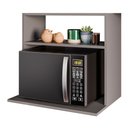 Ver imagem 1 de Suporte Aéreo Multiuso para Forno Micro-ondas Laura 60cm Grafite - Desk Design