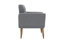 Ver imagem 4 de Poltrona Decorativa Havana Boucle Cinza F497 - Matrix