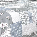 Ver imagem 3 de Edredom Solteiro Dupla Face 400 Fios Micropercal Toque de Pêssego 100% Poliéster Antialérgico Ana