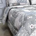 Ver imagem 2 de Edredom Solteiro Dupla Face 400 Fios Micropercal Toque de Pêssego 100% Poliéster Antialérgico Ana