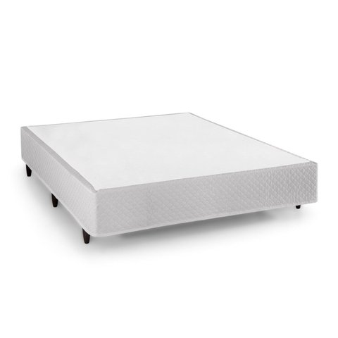 Base Box Desmontável Queen 158x198x28cm Branco