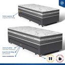 Ver imagem 4 de Cama Box com Colchão de Molas Ensacadas Luve + Auxiliar de Espuma Unique Solteiro 88cm