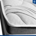 Ver mais imagens de Cama Box com Colchão de Molas Ensacadas Luve + Auxiliar de Espuma Unique Solteiro 88cm