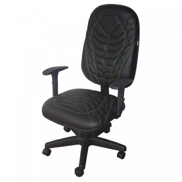 Cadeira Gamer Naja Braço Regulável Modelo Presidente Ecoflex - 1