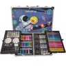 Maleta de Pintura Infantil Criança Kit Escolar Estojo 145 Peças Arte Desenho Colorir Lapis Pincel Ti - 1