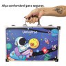 Maleta de Pintura Infantil Criança Kit Escolar Estojo 145 Peças Arte Desenho Colorir Lapis Pincel Ti - 6