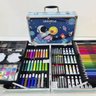 Maleta de Pintura Infantil Criança Kit Escolar Estojo 145 Peças Arte Desenho Colorir Lapis Pincel Ti - 3