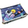 Maleta de Pintura Infantil Criança Kit Escolar Estojo 145 Peças Arte Desenho Colorir Lapis Pincel Ti - 4
