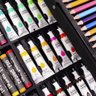 Maleta de Pintura Infantil Criança Kit Escolar Estojo 145 Peças Arte Desenho Colorir Lapis Pincel Ti - 9