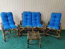 Ver imagem 6 de Kit De Sofá De Bambu Poltronas Cadeiras Móveis Conjunto