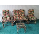 Ver imagem 3 de Kit De Sofá De Bambu Poltronas Cadeiras Móveis Conjunto