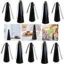 Ver imagem 1 de Ventilador Repelente Kit 10 Uni Anti Inseto Afasta Mosca Mosquitos Ar Livre Piquenique Mesa Quintal 