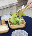 Ver imagem 4 de Pegador de Salada em Bambu Mãozinha Infantil Divertido