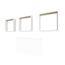 Ver imagem 4 de Conjunto com 1 Mesa Dobrável 60cm e 3 Nichos