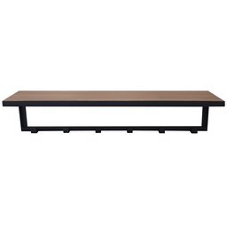 Cabideiro Strassis Design Sd-3505 Mdf Preto - 5
