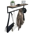 Ver imagem 3 de Cabideiro Strassis Design Sd-3505 Mdf Preto