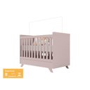 Ver imagem 6 de Conjunto Maya Rose Acetinado Cômoda e Berço