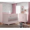 Conjunto Maya Rose Acetinado Cômoda e Berço - 2