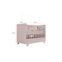 Ver imagem 5 de Conjunto Maya Rose Acetinado Cômoda e Berço
