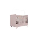 Ver imagem 3 de Conjunto Maya Rose Acetinado Cômoda e Berço