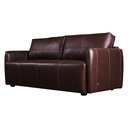 Ver imagem 2 de Sofá Decorativo Sala de Estar Romeno 4 Lugares 240cm Couro Caramelo - Mozzelar