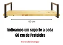 Ver imagem 2 de Suporte Prateleira Estilo Industrial 2 Unid 34cm