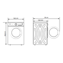 Ver imagem 7 de Secadora Midea Smart Sec 11,2Kg Branco 220 V