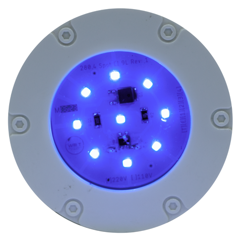 Mini Refletor Led Decorativo Econômico Azul - 220v