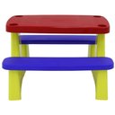 Ver imagem 4 de Mesa Infantil Plástica de Atividades Tramontina 90x84x52cm Playground Escolar Colorida Pic-nic