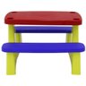 Mesa Infantil Plástica de Atividades Tramontina 90x84x52cm Playground Escolar Colorida Pic-nic - 4
