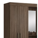 Ver imagem 3 de Guarda-Roupa 4 Portas NT 5015 Nogal - Notável