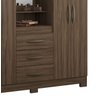 Guarda-Roupa 4 Portas NT 5015 Nogal - Notável - 4