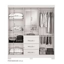 Ver imagem 5 de Guarda-Roupa 4 Portas NT 5015 Nogal - Notável