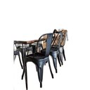 Ver imagem 5 de Kit com 4 Cadeira Tolix Iron Aço Carbono Industrial - Preto