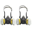 Ver imagem 1 de Kit 2 Respirador 3m Mascara 6200 para Serviços Gerais