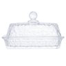 Manteigueira de Cristal Martelado com Tampa Petra 17cm - 4