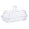 Manteigueira de Cristal Martelado com Tampa Petra 17cm - 2