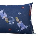 Ver imagem 2 de Fronha Portallar Malha Disney Estampada Friendly Princesses 48cmx68cm Azul