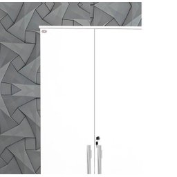 Multiuso específico para Lavanderia com 02 portas cor Branco PASSE BEM - 4
